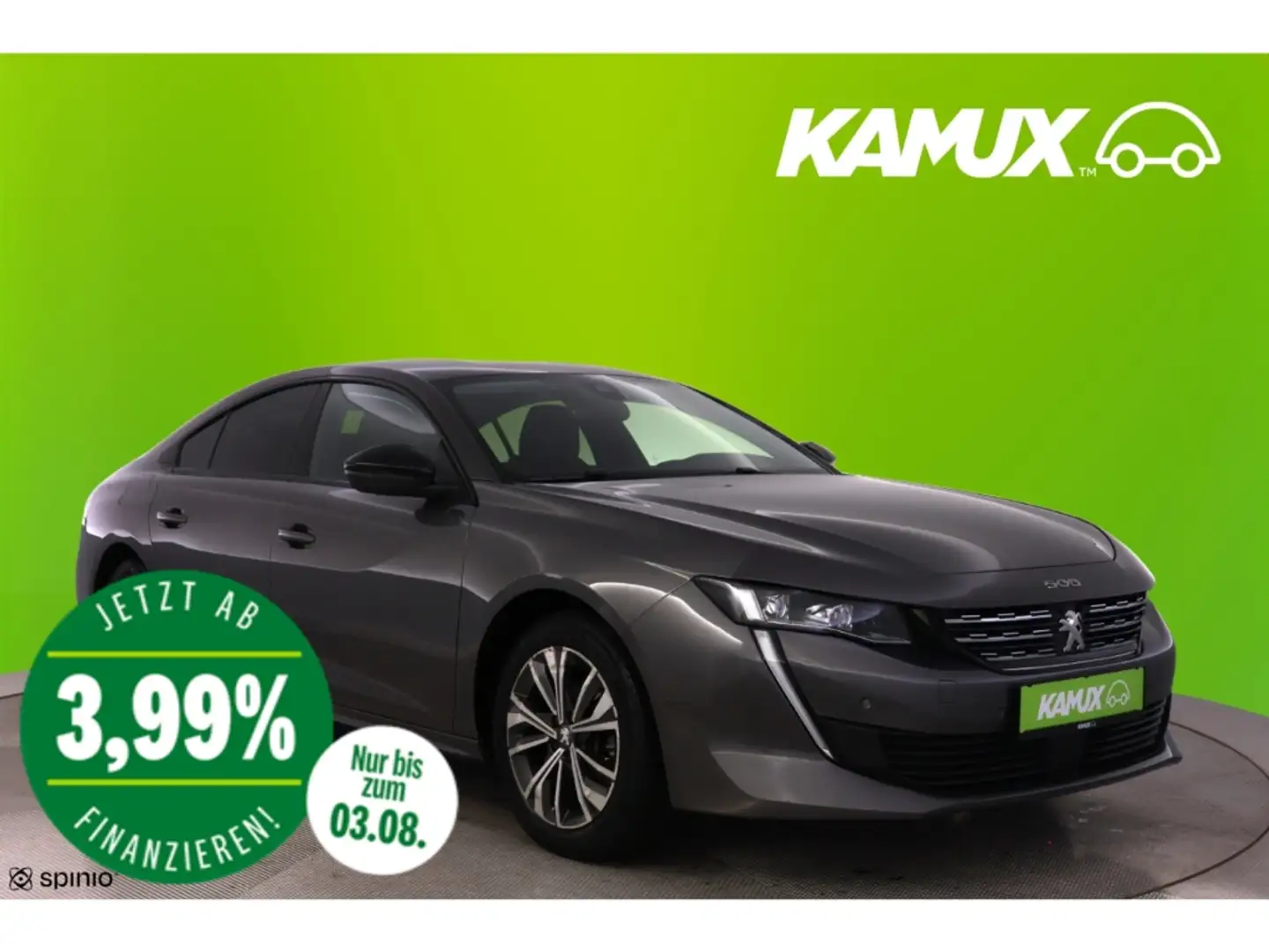 Peugeot 508 1.2PureTech Aut.Allure Pack+LED+NAVI+VIRTUAL Grau - 1