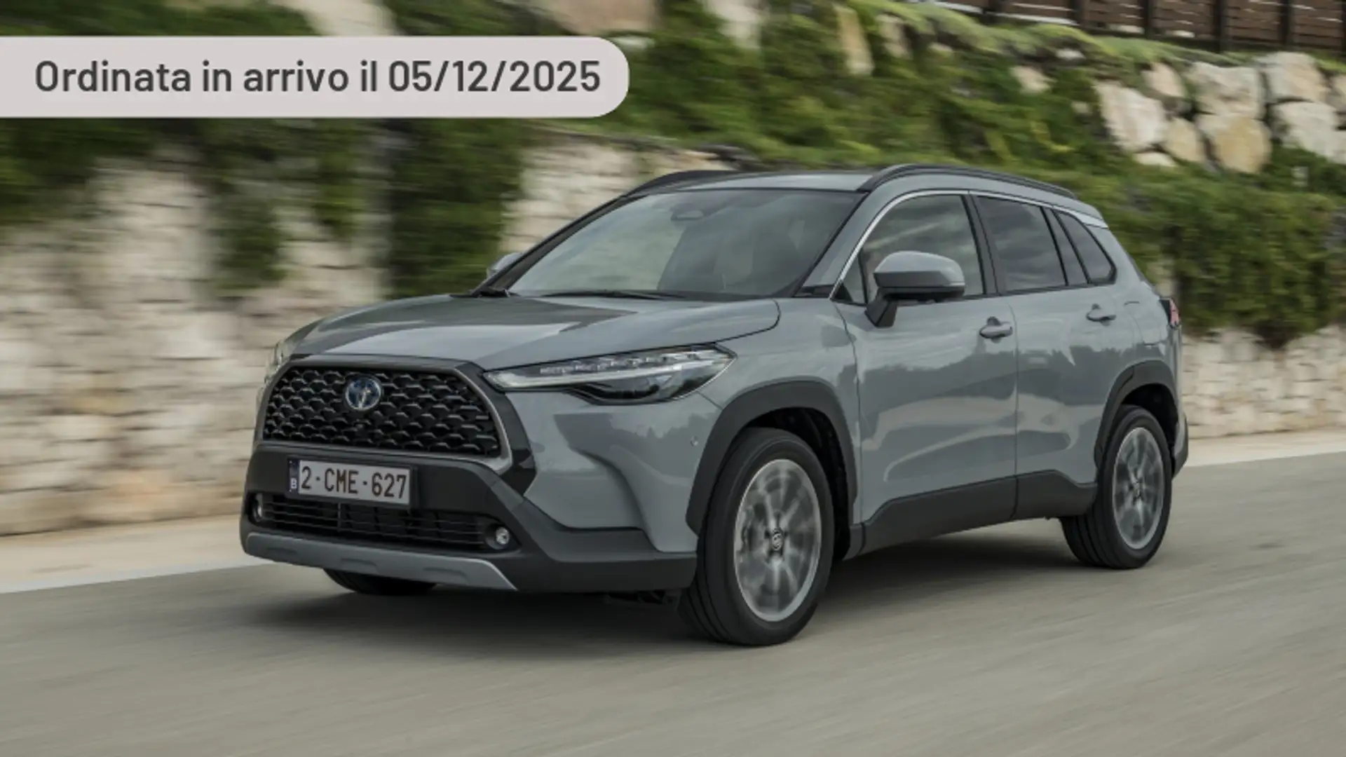 Toyota Corolla Cross 1.8 Hybrid 140 CV E-CVT Argento - 2