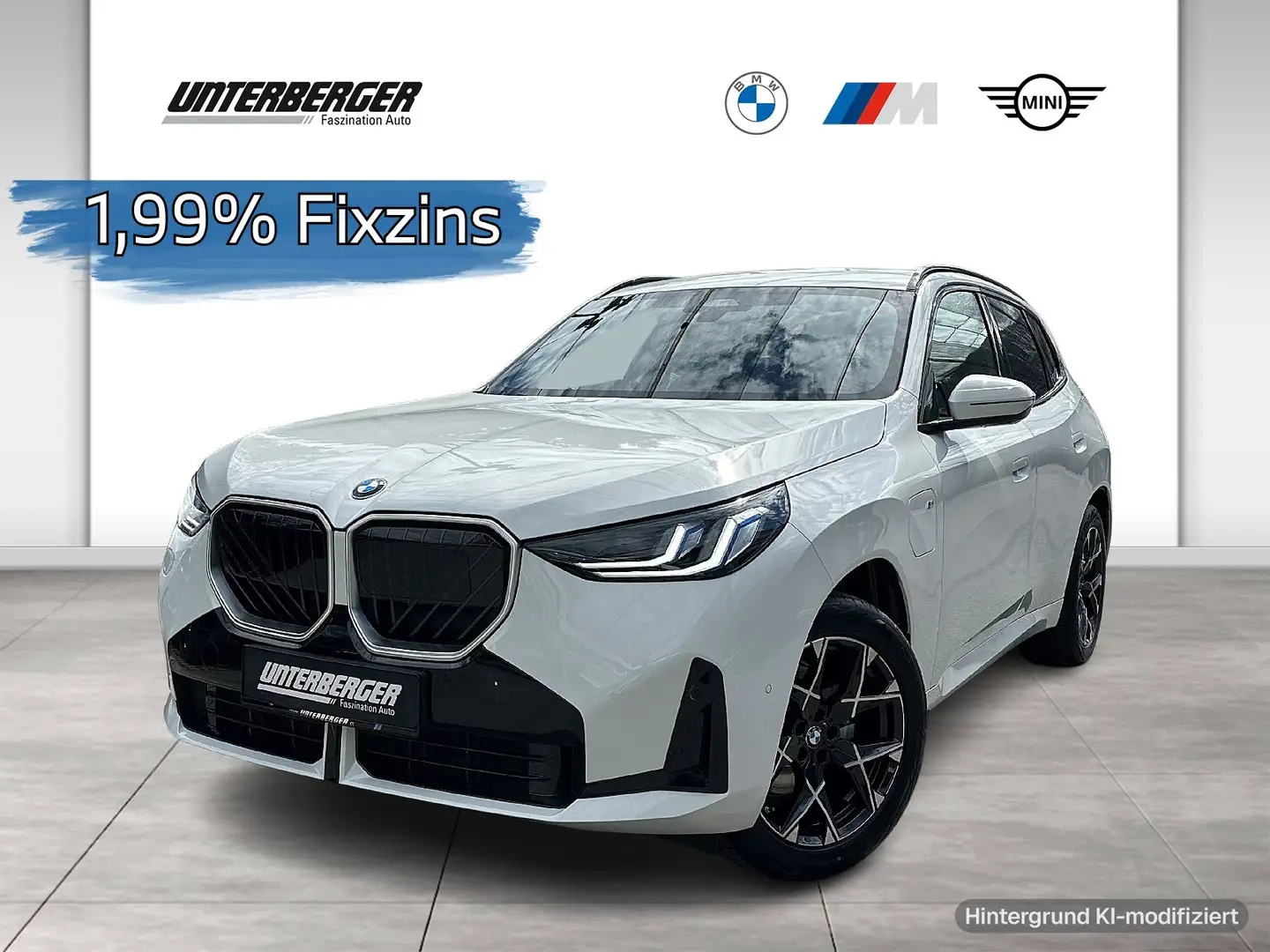 BMW X3 30e xDrive 50 Jahre Unterberger Edition 1,99% Fixz Weiß - 1