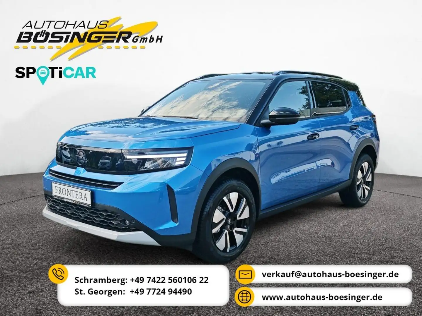 Opel Frontera GS 1.2 Tech-Paket / Navi / Kamera TOP! Blau - 1