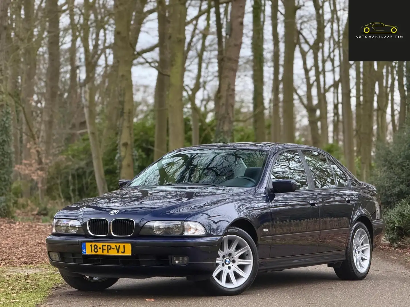 BMW 520 5-serie 520i Executive / Orig.NL / 2e Eig. / Young Blau - 1
