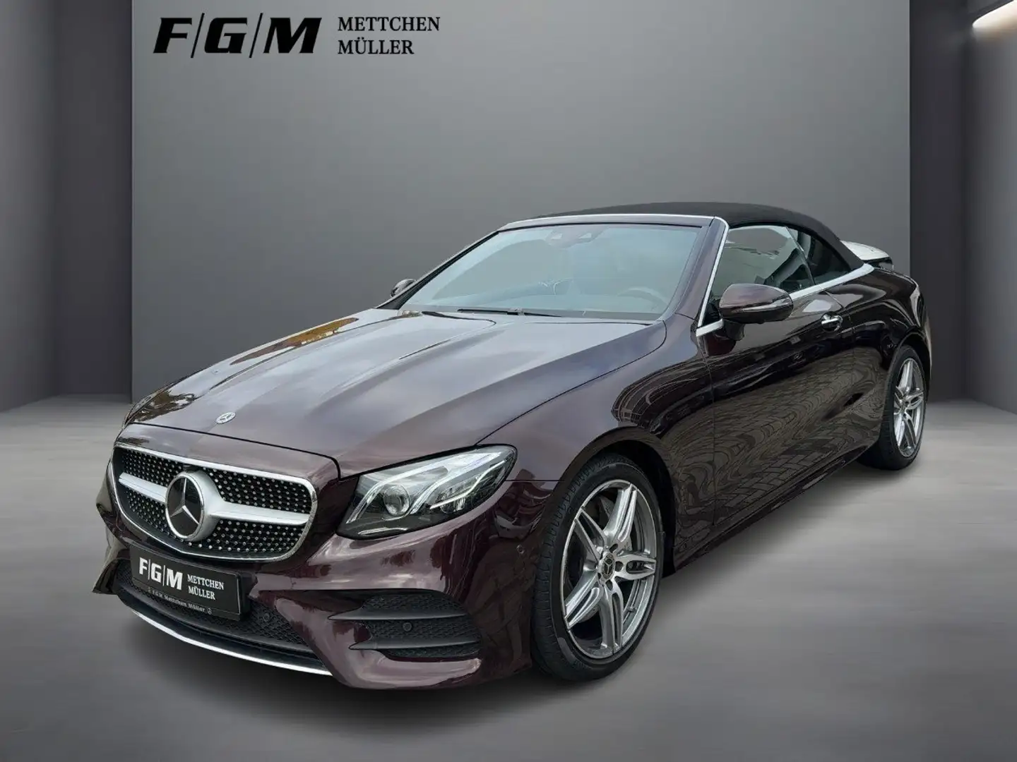 Mercedes-Benz E 400 d 4Matic Cabrio  AMG Line Burm|HUD|KeyGo Rot - 1