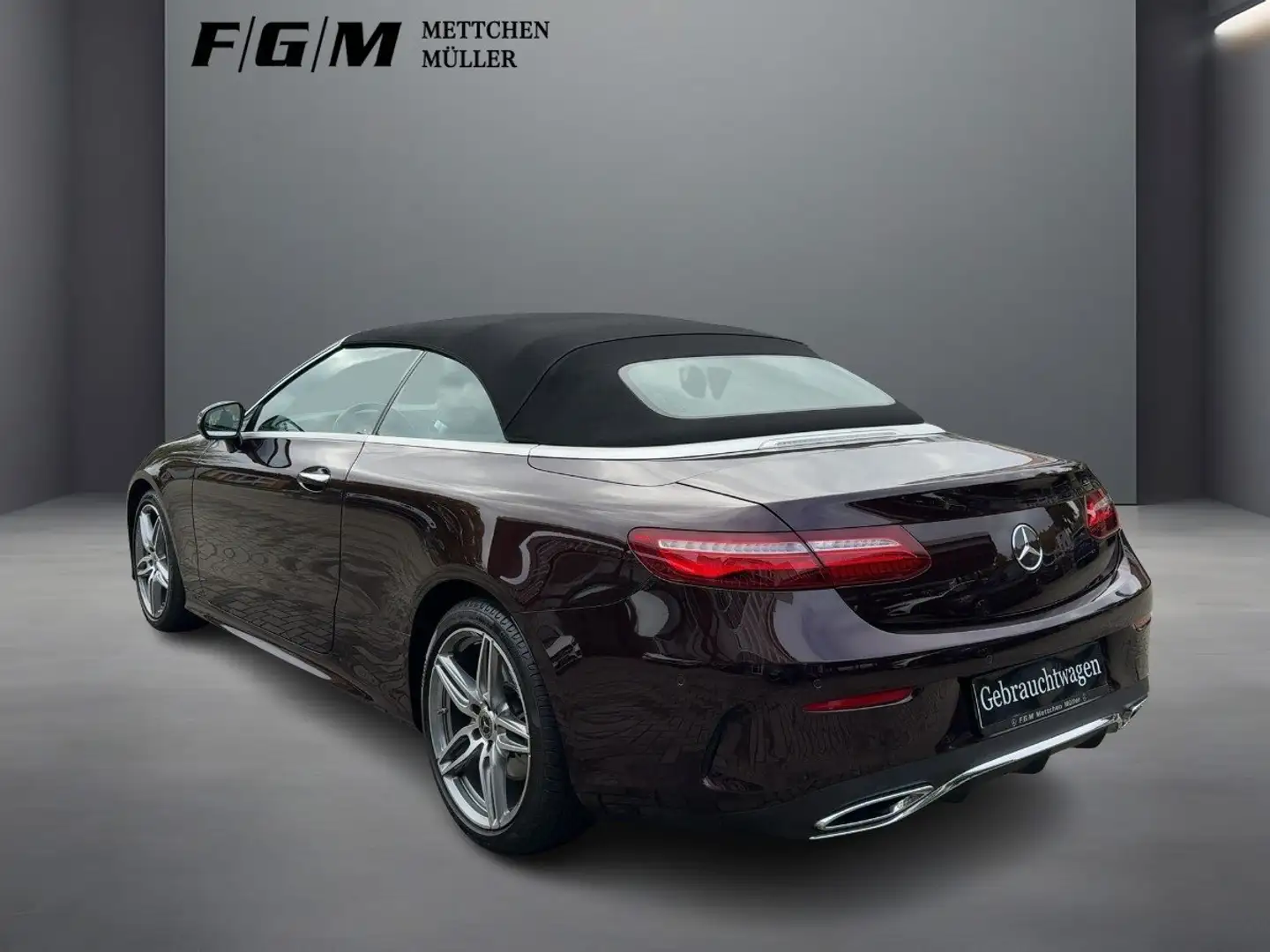 Mercedes-Benz E 400 d 4Matic Cabrio  AMG Line Burm|HUD|KeyGo Rot - 2