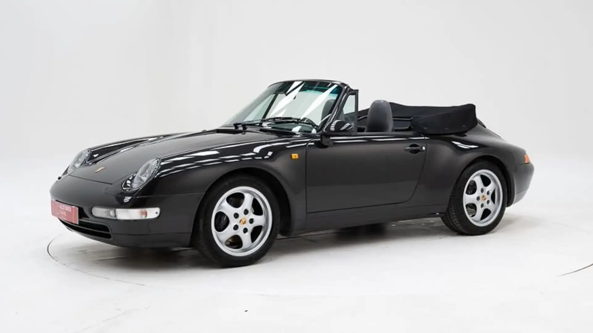 Porsche 993 911 Cabriolet '95 CH32550 Noir - 1