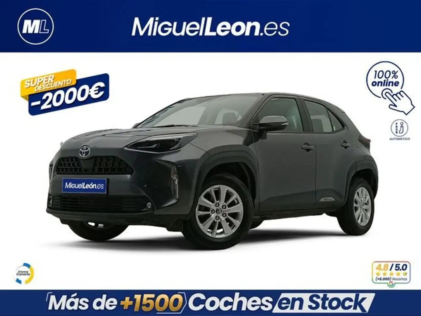 Toyota Yaris Cross 120H Active Tech Gris - 1