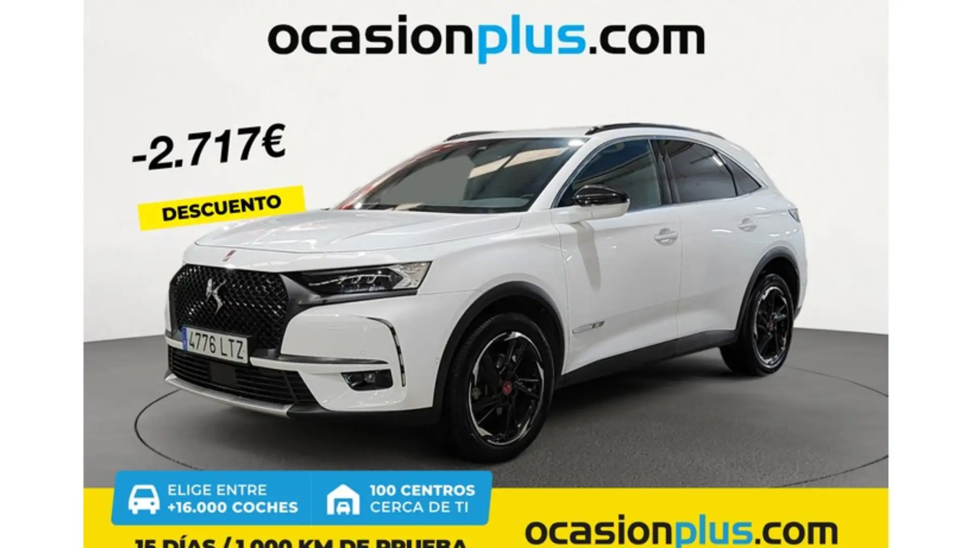 DS Automobiles DS 7 Crossback 1.5BlueHDi Performance Line Aut. Blanc - 1