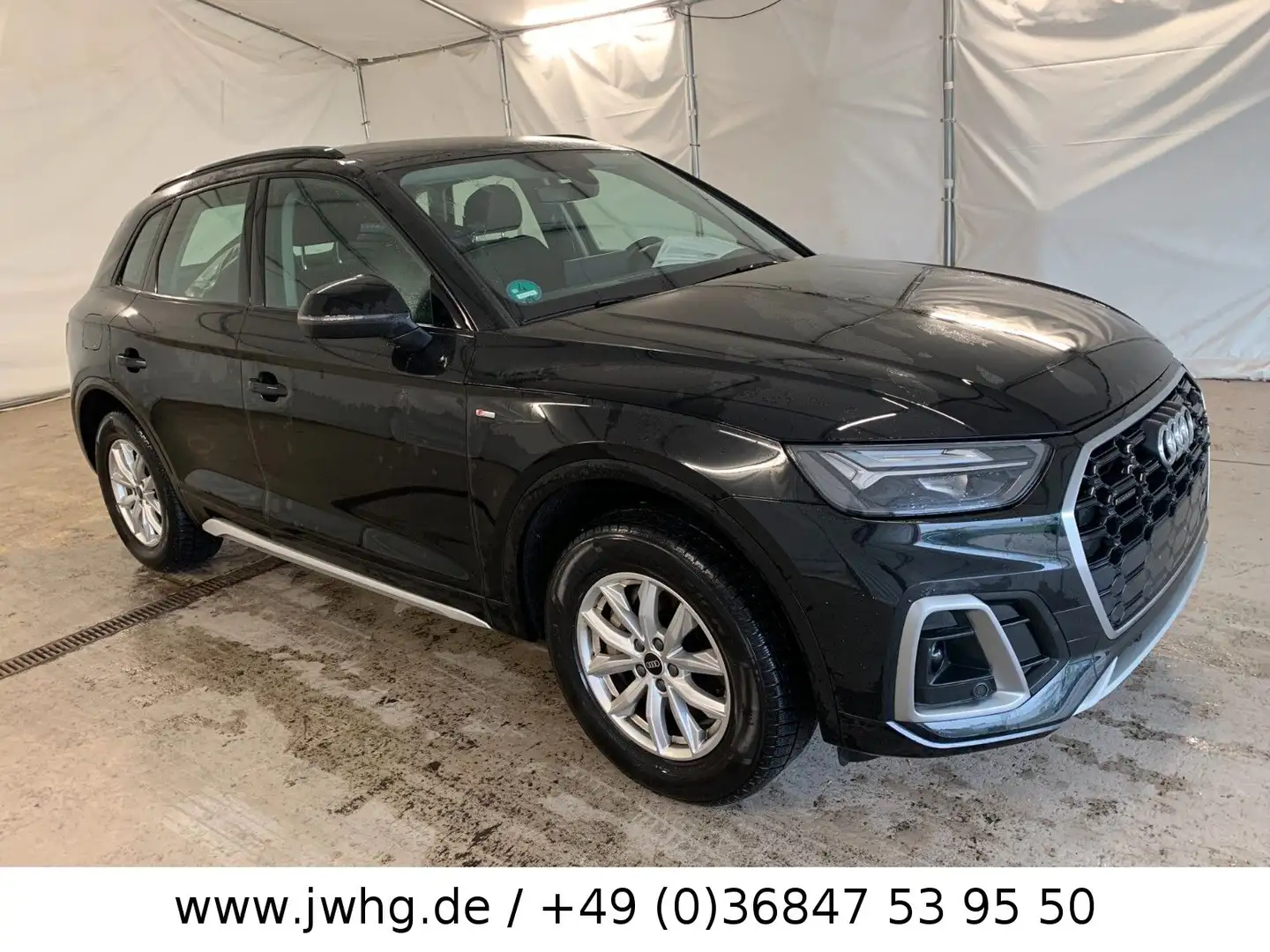 Audi Q5 55e quattro S-Line ACC+/VIRTUAL/KAMERA/AHK Schwarz - 2