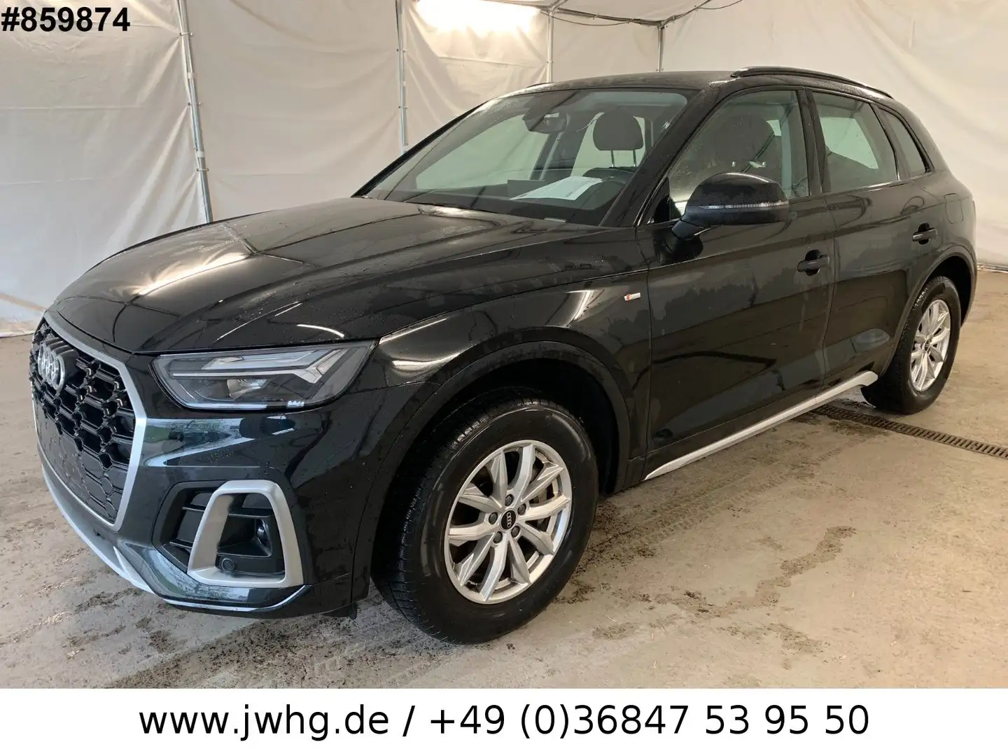 Audi Q5 55e quattro S-Line ACC+/VIRTUAL/KAMERA/AHK Schwarz - 1