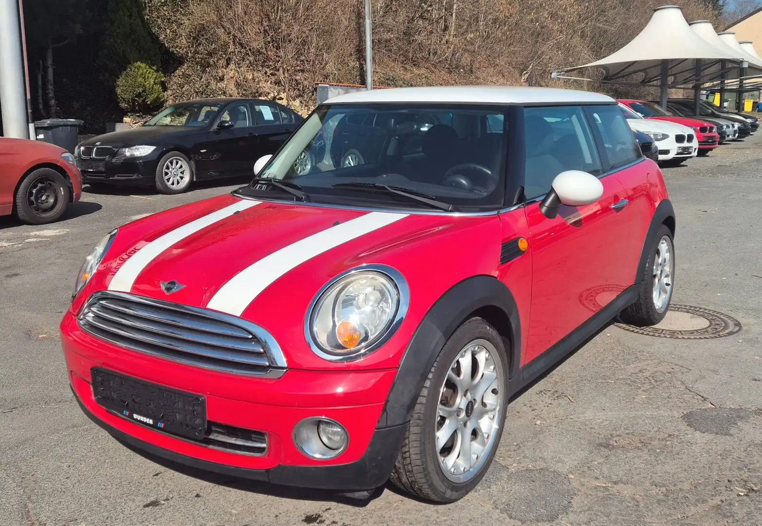 MINI Cooper Chili Teilleder Sitzhzg Sporsitze TÜV NEU Rot - 2