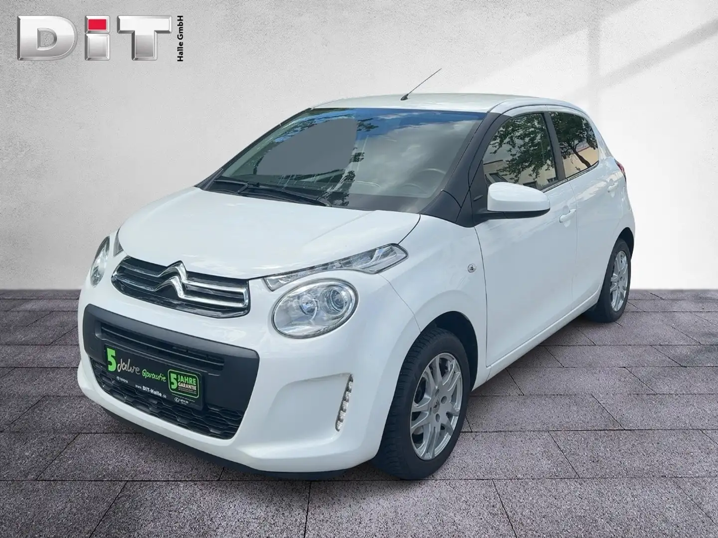 Citroen C1 1.0 VTi Feel Sitzhzg ZV Klima Isofix Wit - 1
