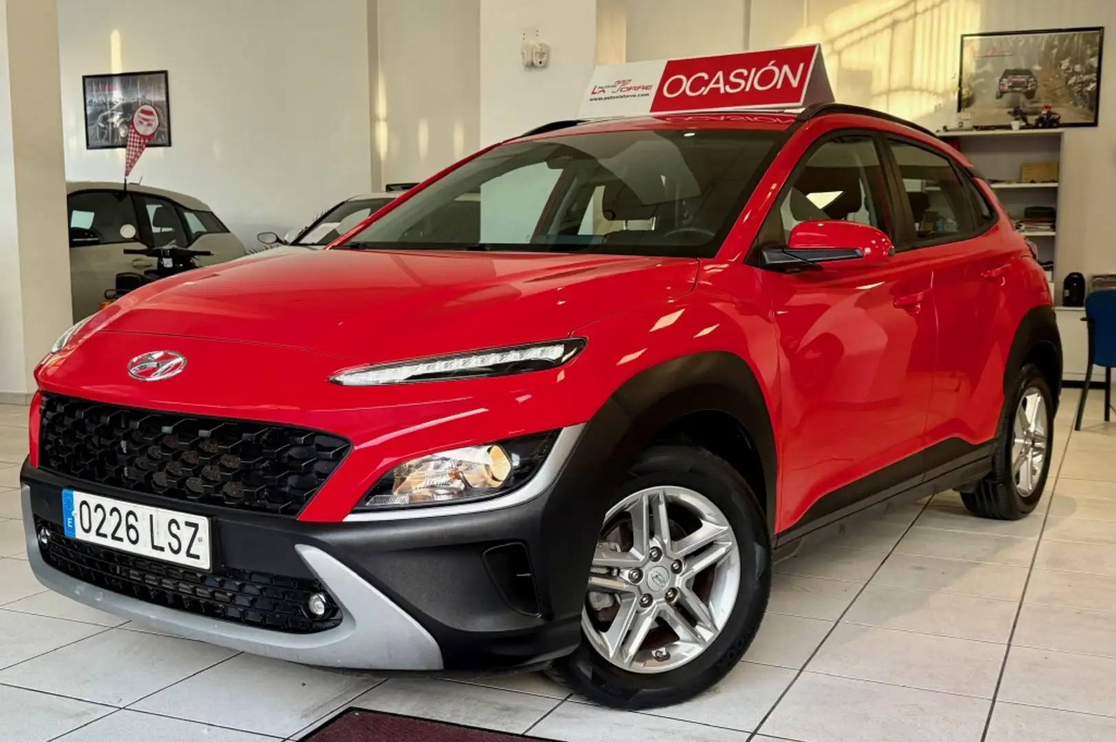 Hyundai KONA 1.0 TGDI 48V Maxx 4x2 Rood - 1