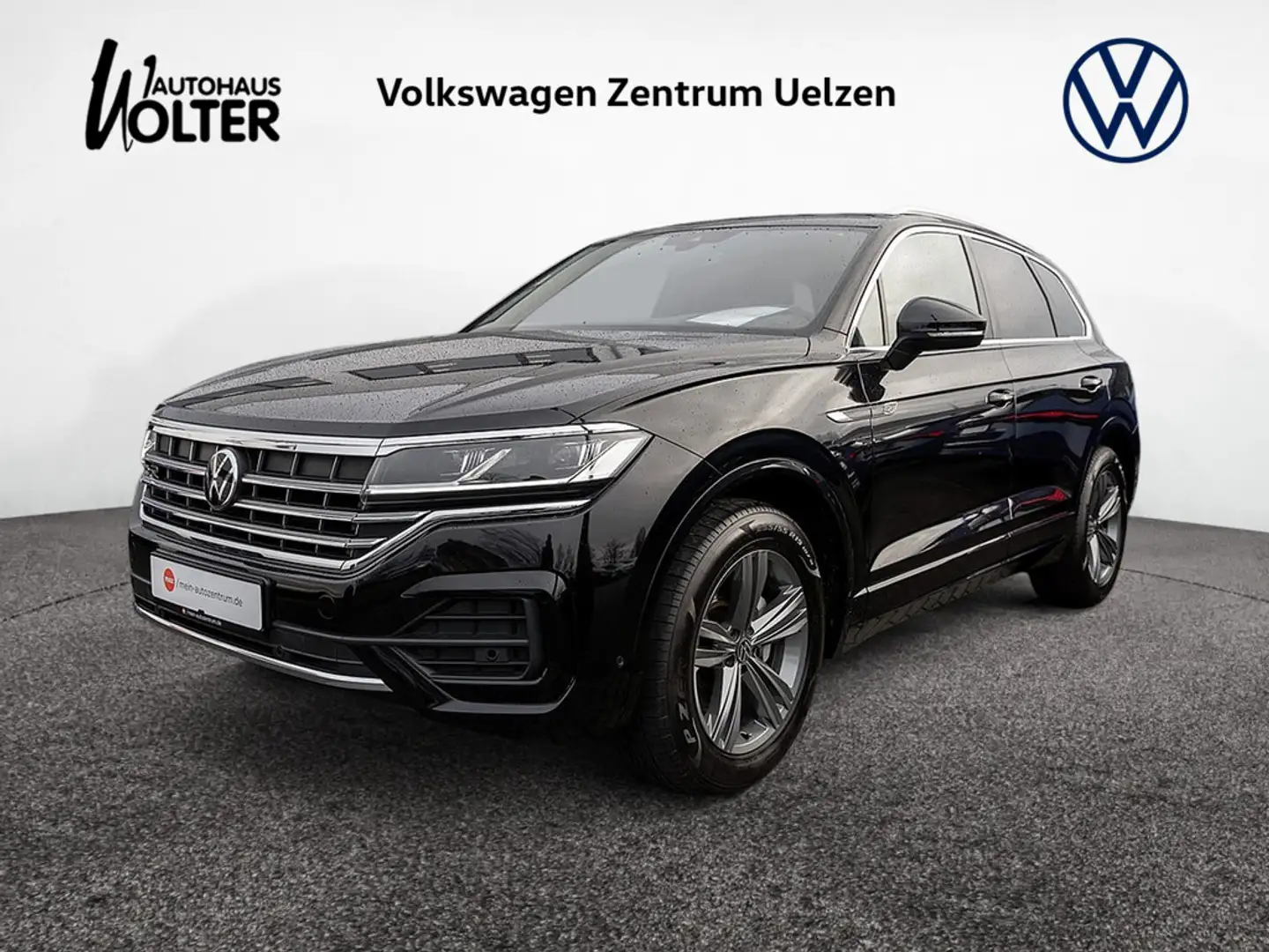 Volkswagen Touareg 3.0 V6 TDI R-Line 4M AHK KAM LUFT GRA Schwarz - 1