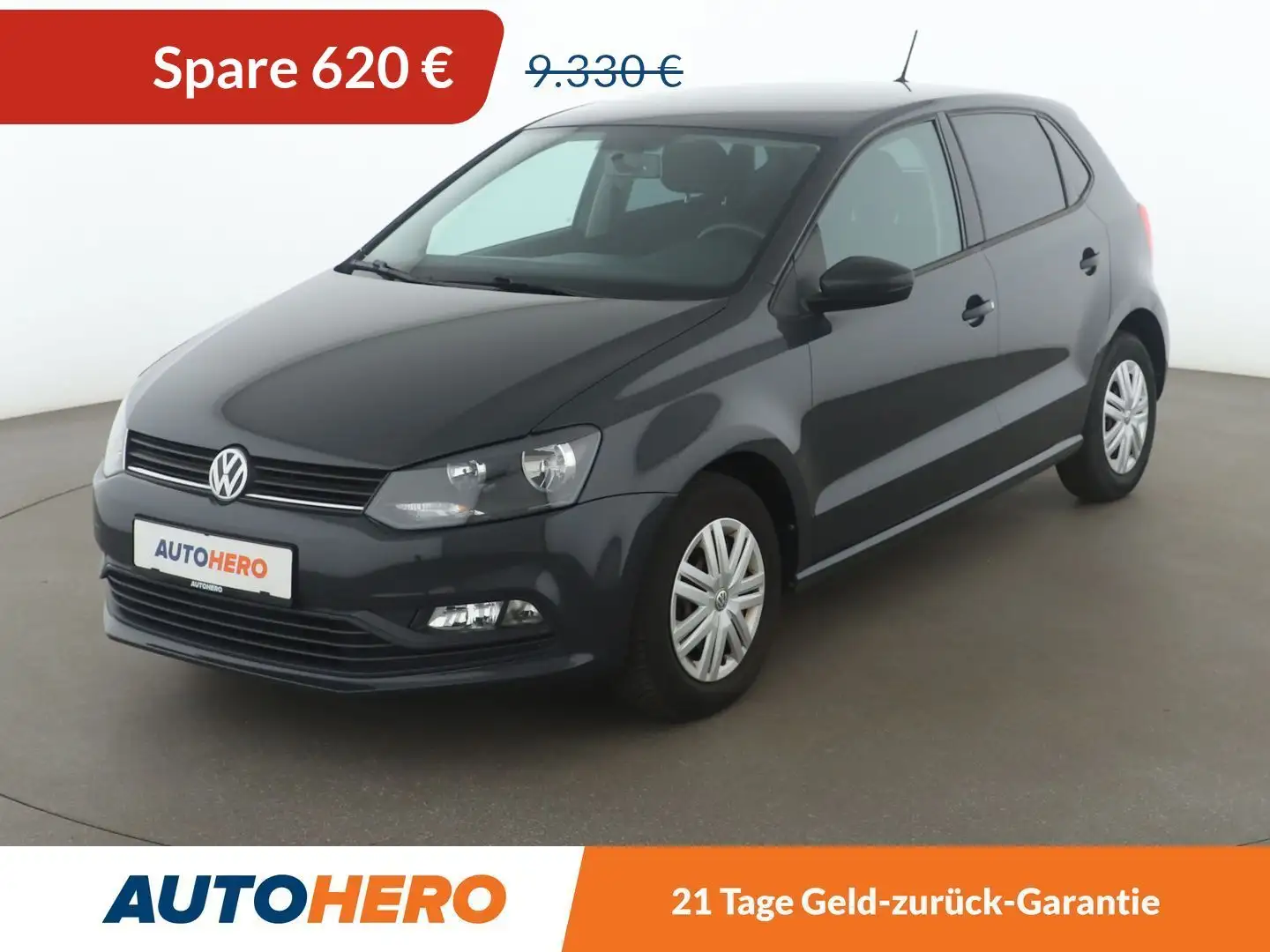 Volkswagen Polo 1.0 Trendline*KLIMA*GARANTIE* Gris - 1