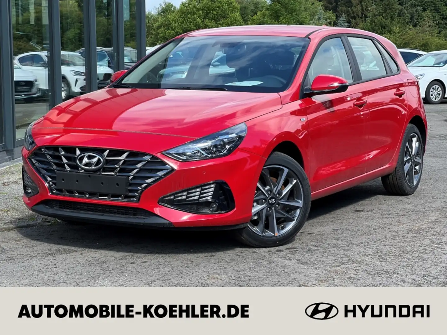 Hyundai i30 Trend Mild-Hybrid 1.5 T-GDI Rood - 1