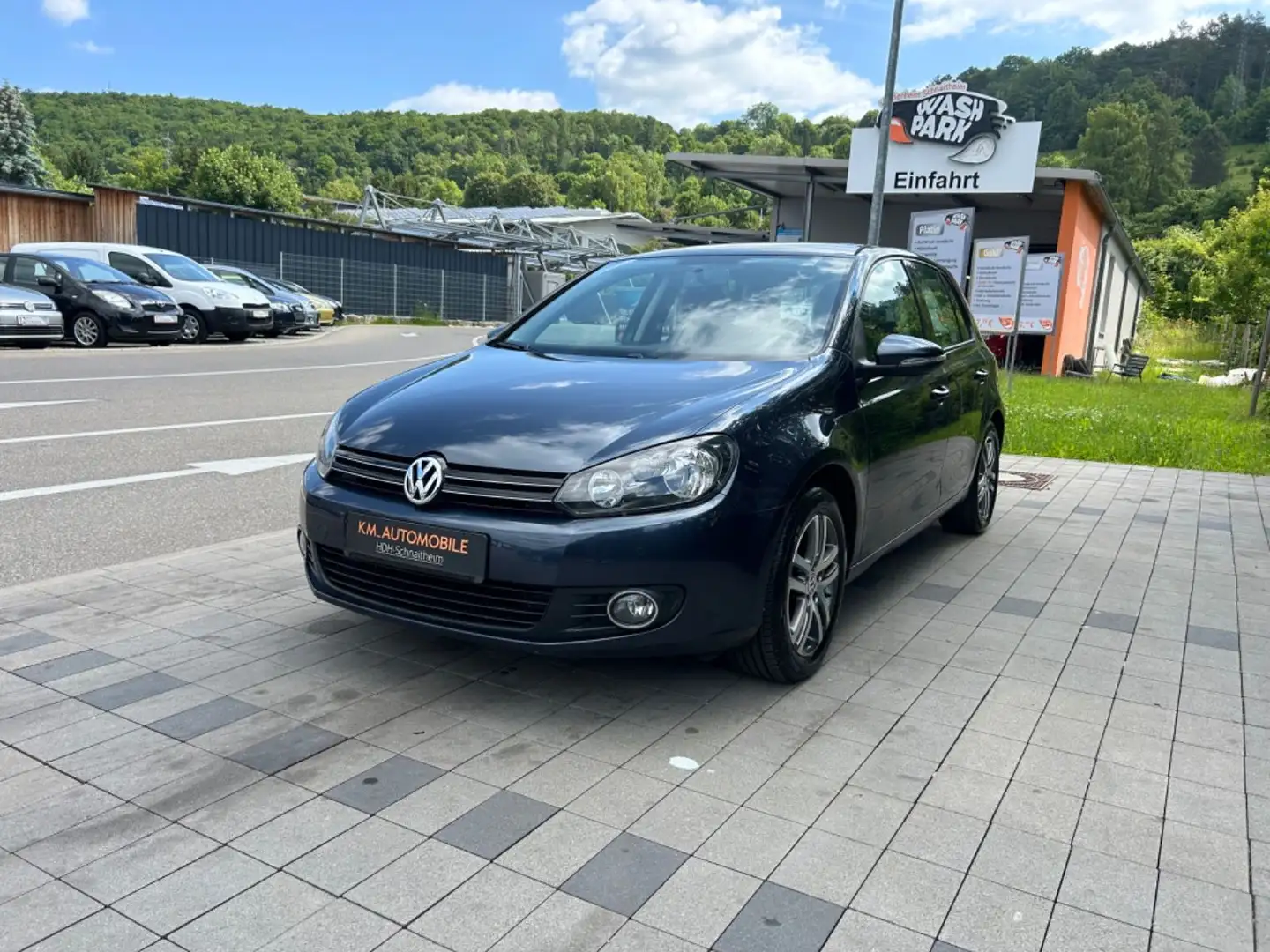 Volkswagen Golf VI Comfortline Azul - 1