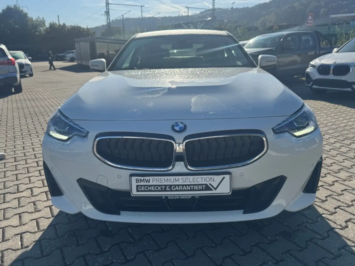BMW 218 i Coupe 18'' LC+ Widescreen M Shadowline SHZ PDC T Blanc - 2