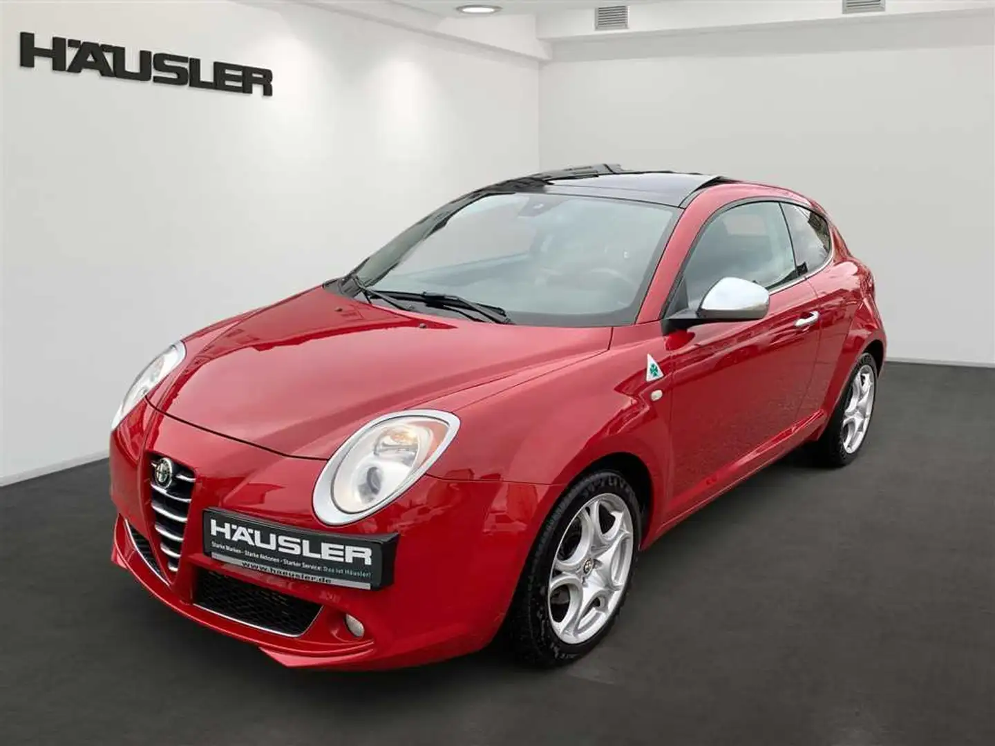 Alfa Romeo MiTo 1.4 TB MultiAir Glasschiebedach Klimaautomatik PDC Rood - 1