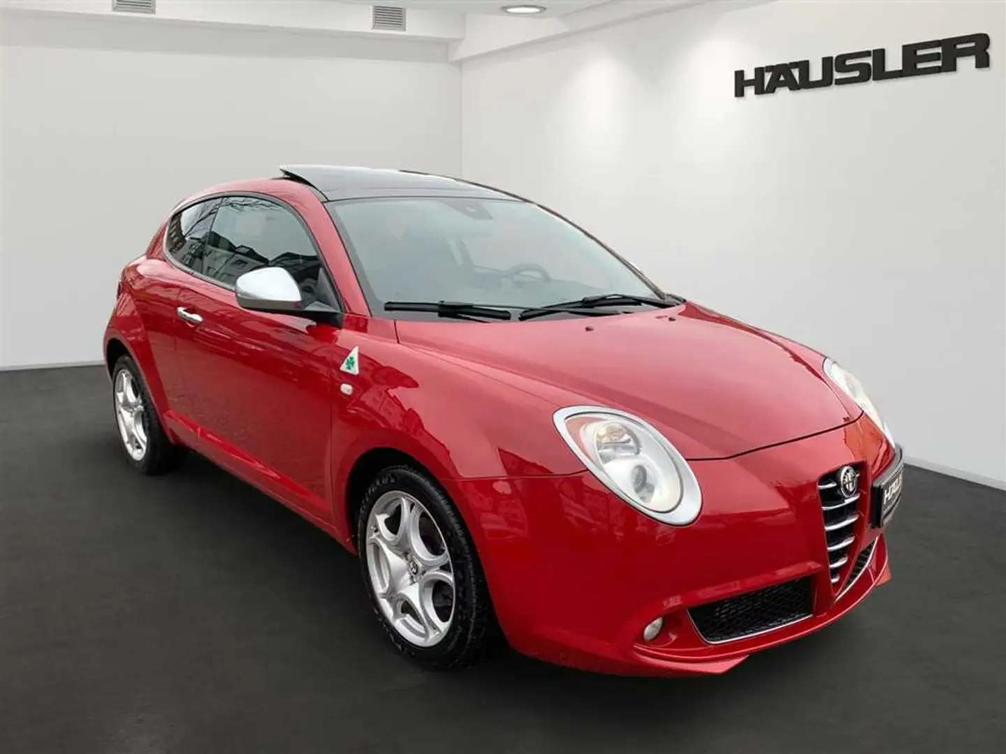 Alfa Romeo MiTo 1.4 TB MultiAir Glasschiebedach Klimaautomatik PDC Rood - 2