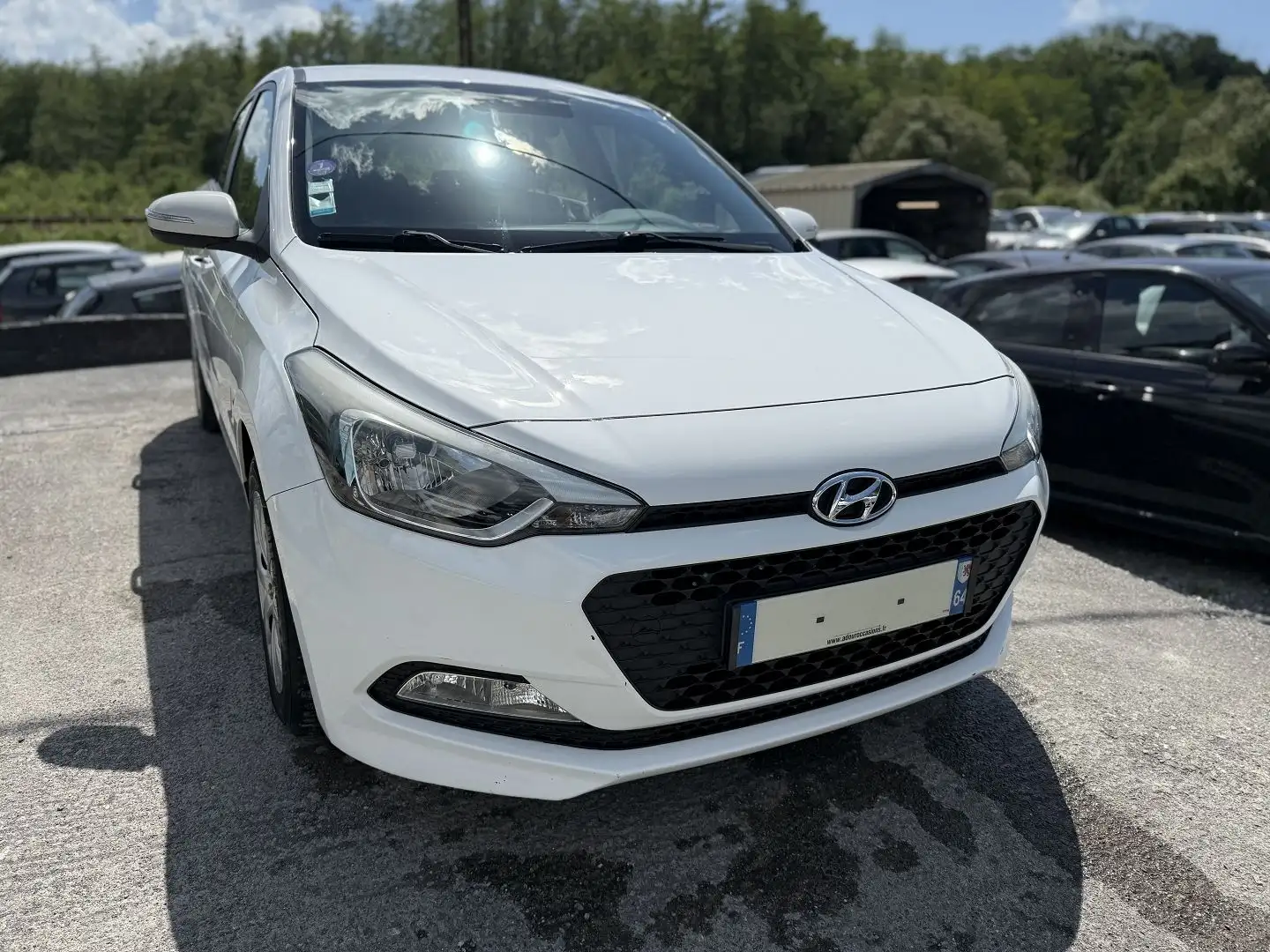 Hyundai i20 1.2 84 INTUITIVE Blanc - 1