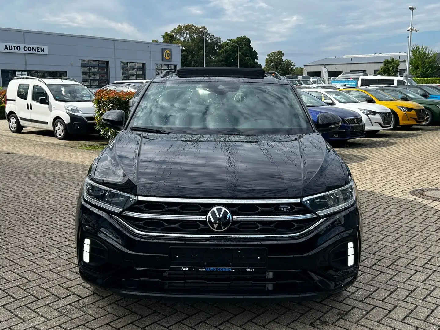 Volkswagen T-Roc 2.0 TDI SCR DSG R-Line AHK Pano IQ.Drive Noir - 2