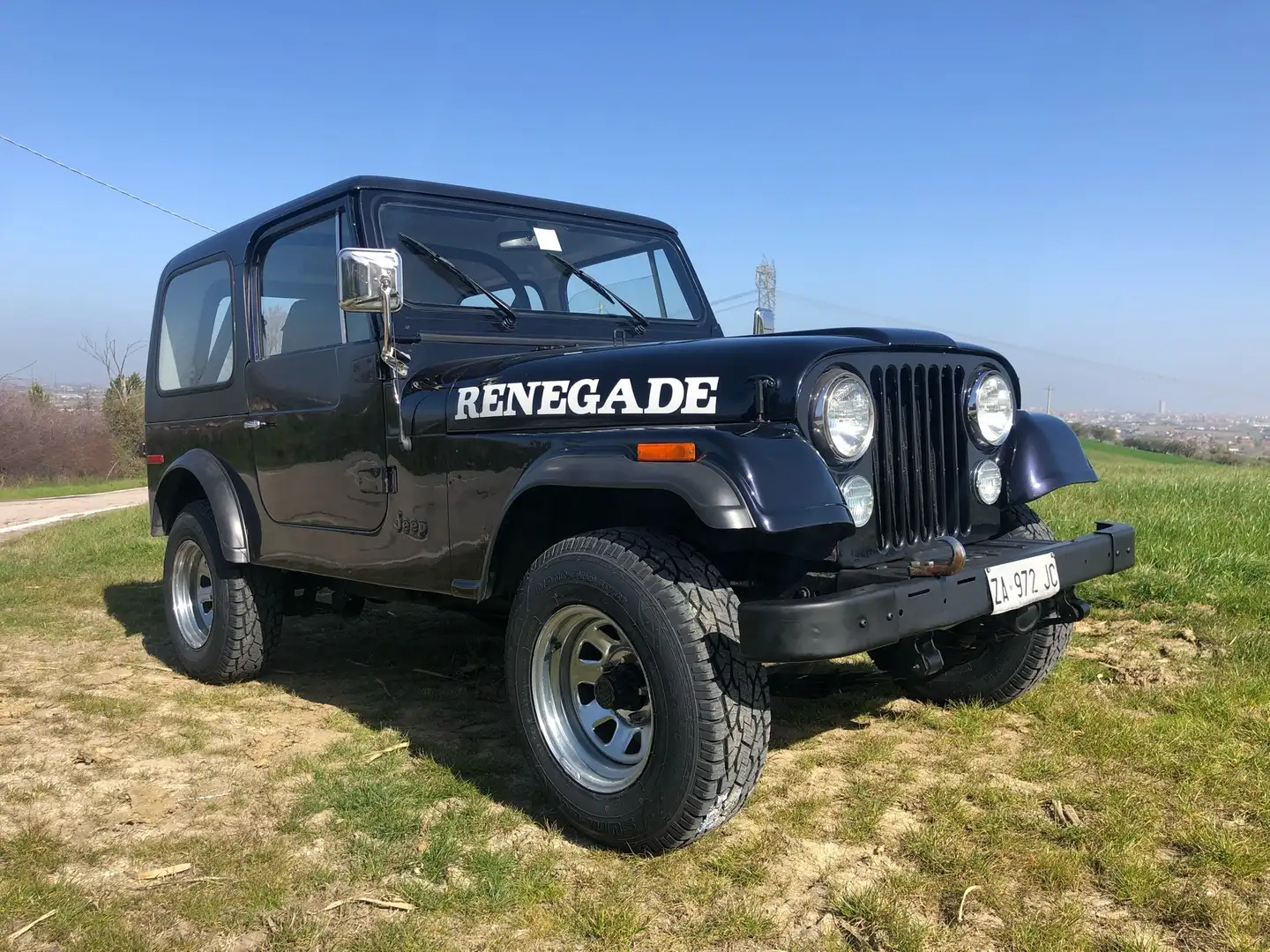 Jeep CJ-7 Bleu - 1