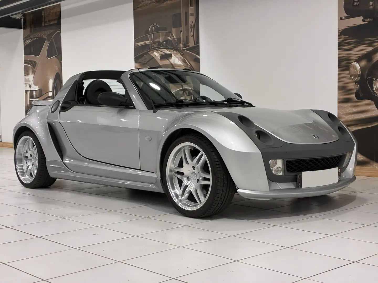 smart roadster Brabus 101 cv Silber - 1
