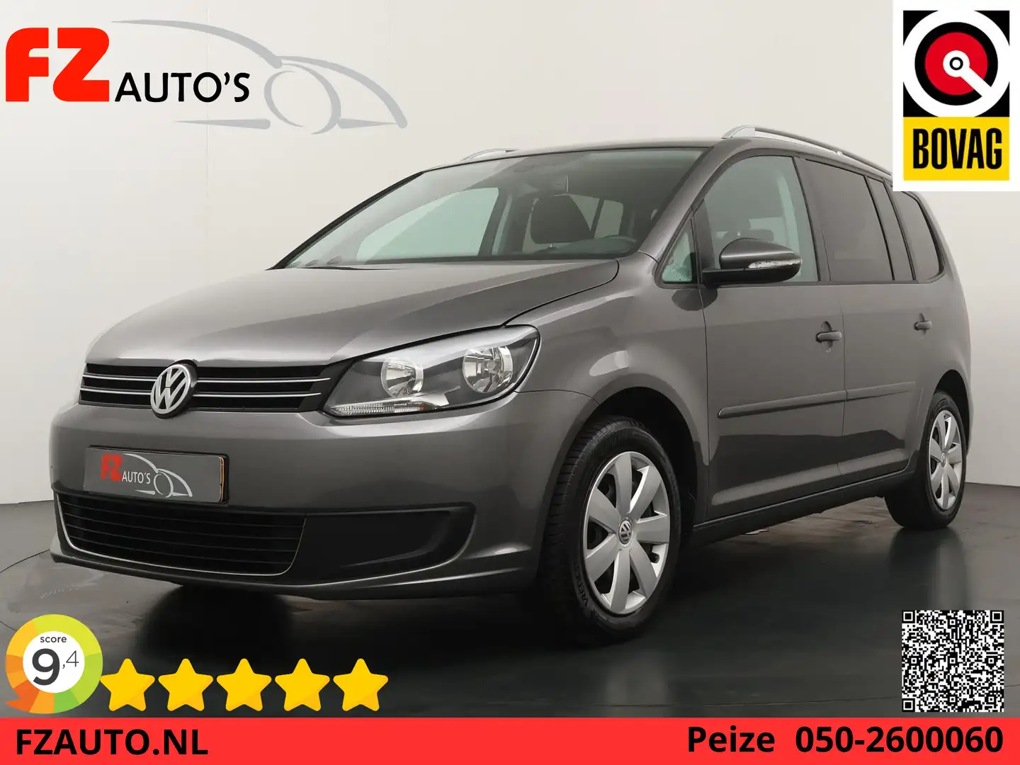Volkswagen Touran 1.2 TSI Comfortline BlueMotion - Perfect onderhoud Grijs - 1