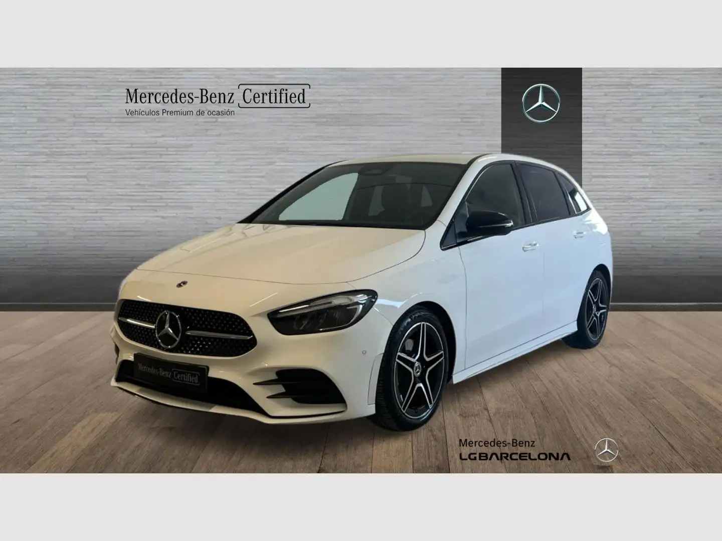 Mercedes-Benz B 200 d AMG Line Blanc - 1