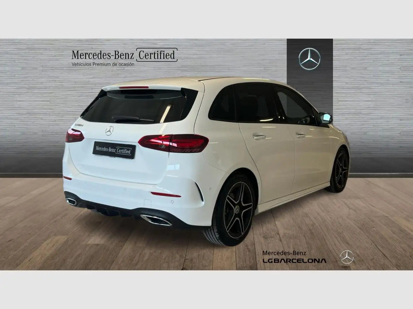 Mercedes-Benz B 200 d AMG Line Blanc - 2