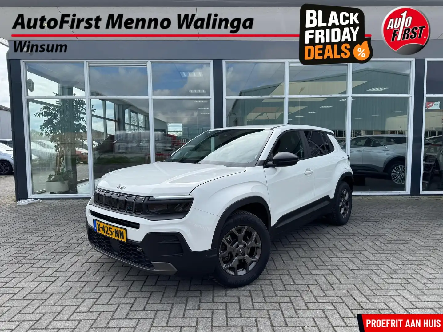 Jeep Avenger Longitude 54 kWh | Apple carplay /Android auto | N Weiß - 1