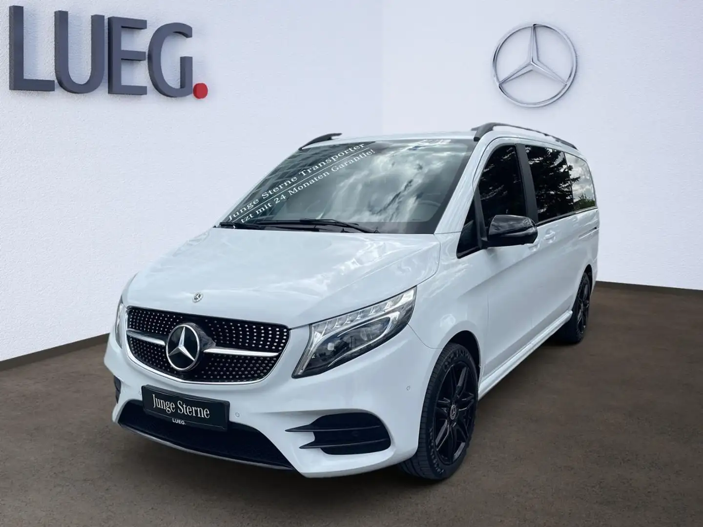 Mercedes-Benz V 300 d 4MATIC AVANTGARDE EDITION Lang SpurW LM Biały - 1