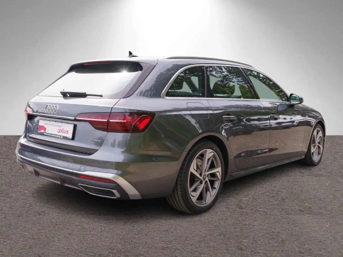Audi A4 S line 40TDI quattro Stroni LED B&O AHK Gris - 2