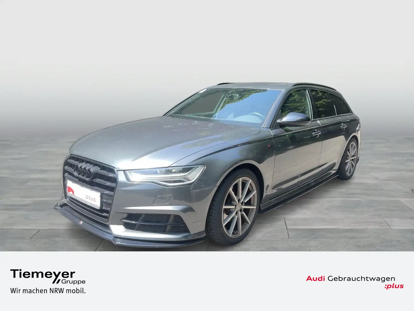 Audi A6 1.8 TFSI 2x S LINE BLACK EDITION LM19 O Gris - 1