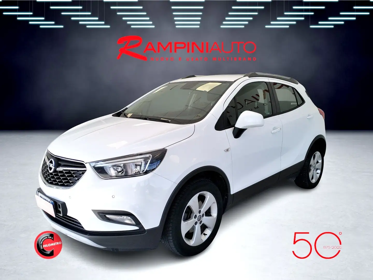 Opel Mokka X 1.6 CDTI Ecotec 110 Cv Unico Proprietario Pronta Bianco - 1