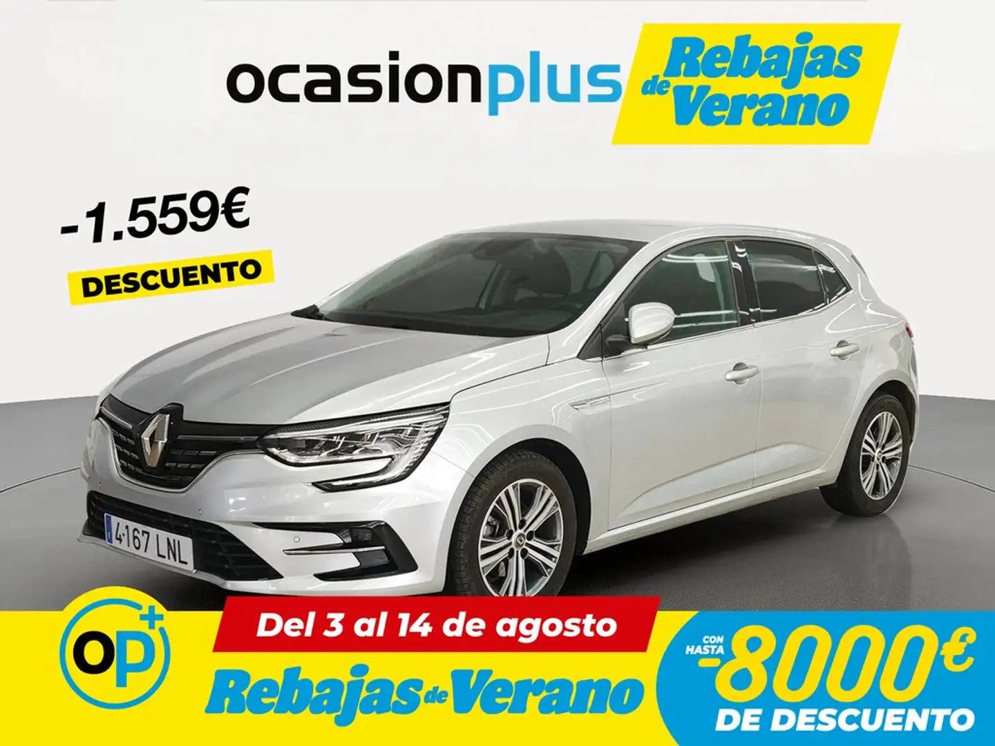 Renault Megane 1.3 TCe GPF Zen 103kW Gris - 1