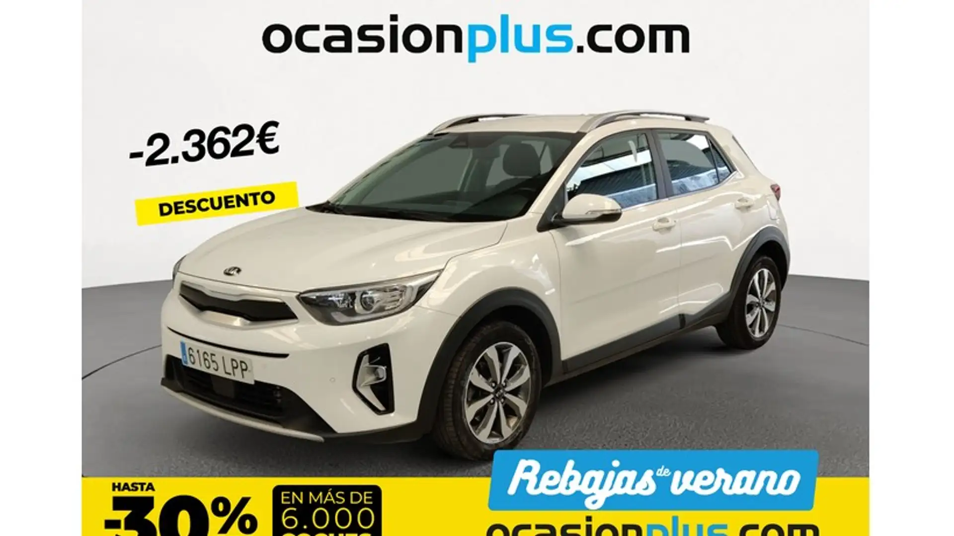 Kia Stonic 1.0 T-GDi MHEV DCT Drive 120 Weiß - 1