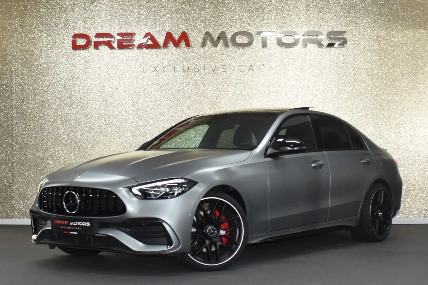 Mercedes-Benz C 300 e AMG 313pk | C63 AMG | MEMORY | DISTRONIC | PANOD Grijs - 1