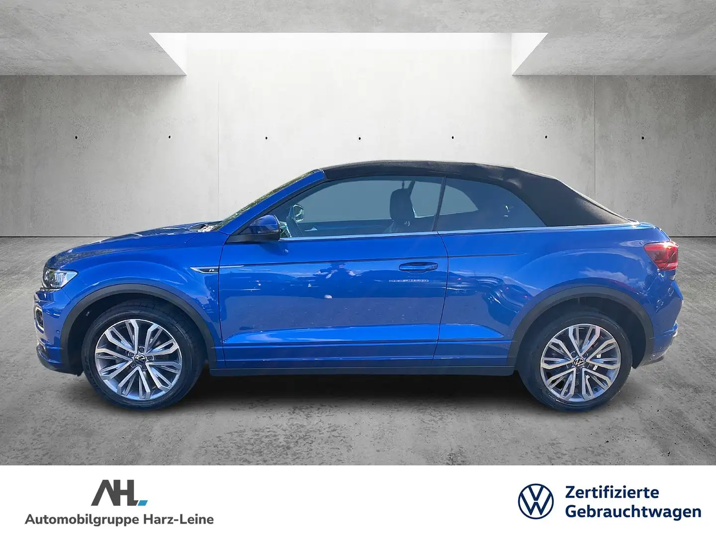 Volkswagen T-Roc Cabriolet 1.5 TSI R-Line AHK Navi ACC LED RFK Blau - 2