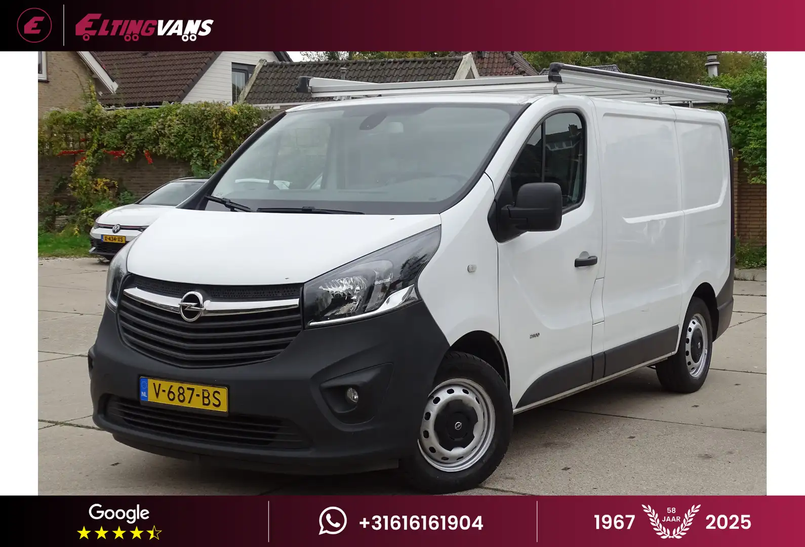 Opel Vivaro 1.6 CDTI L1H1 Sport EcoFlex Euro 6 Blanc - 1