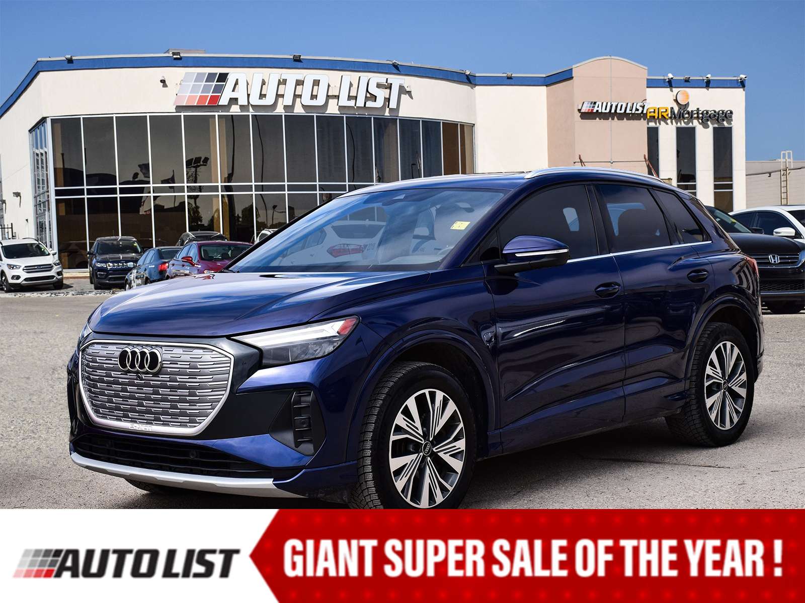 2023 Audi Q4 e-tron QUATTRO*AWD*LEATHER*FULL ELECTRIC*PANOROOF*P.TRUNK