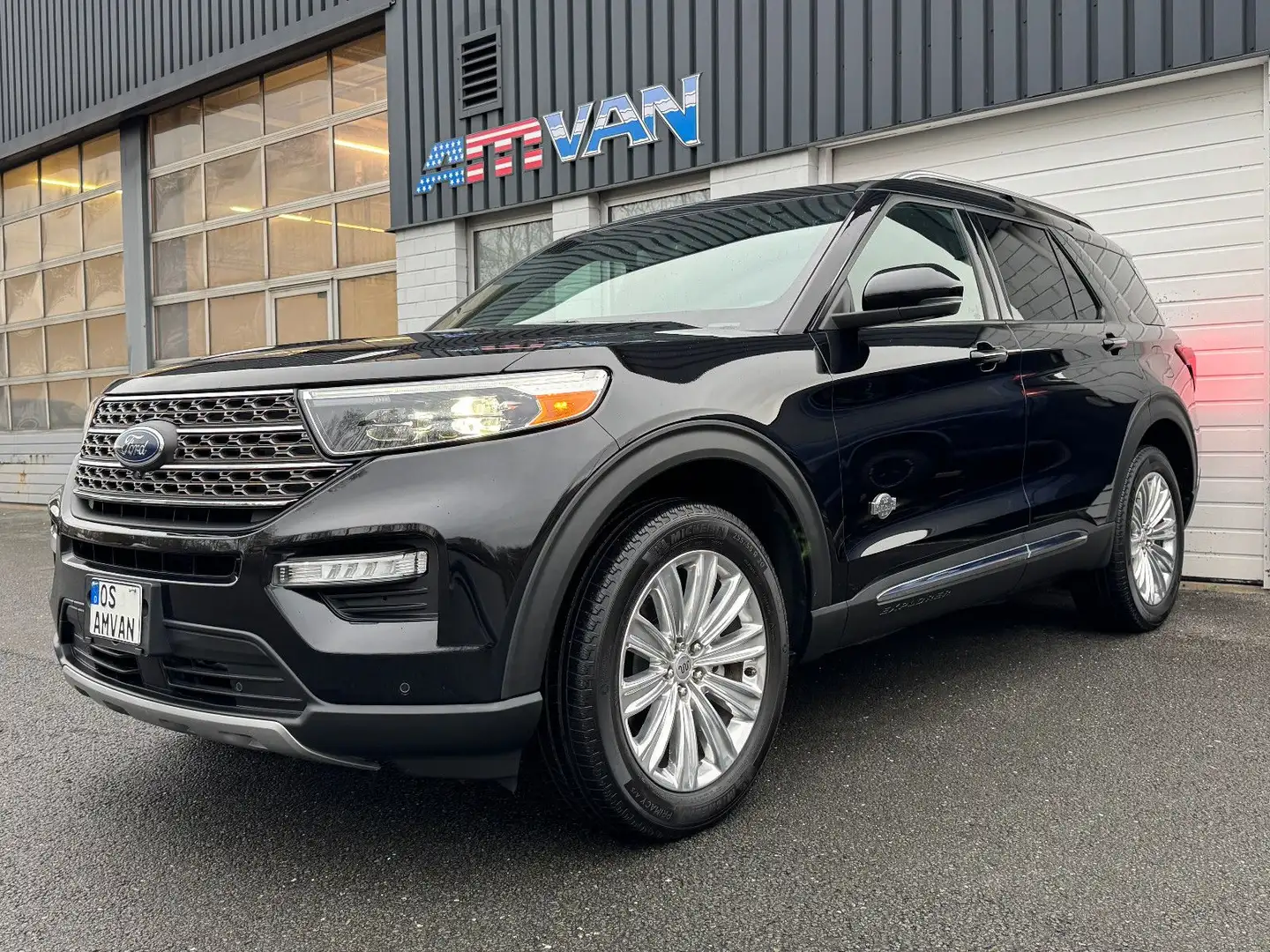 Ford Explorer Limited 3.0ST 405PS KING RANCH Schwarz - 1