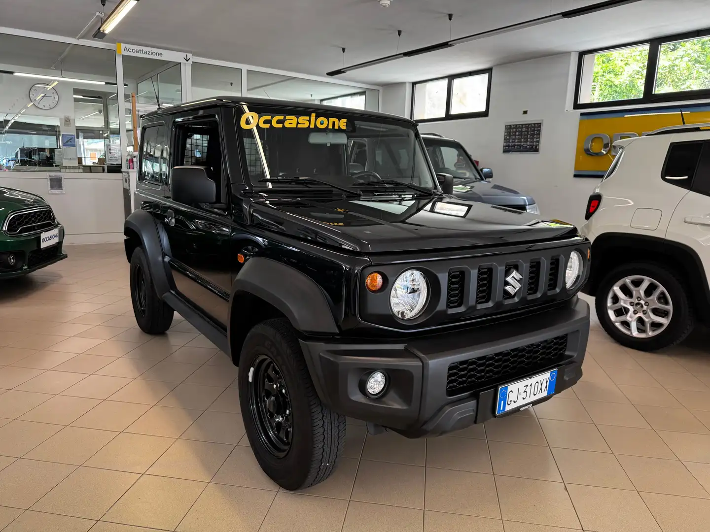 Suzuki Jimny 1.5cc 102CV BENZINA 4X4 AUTOCARRO Nero - 1