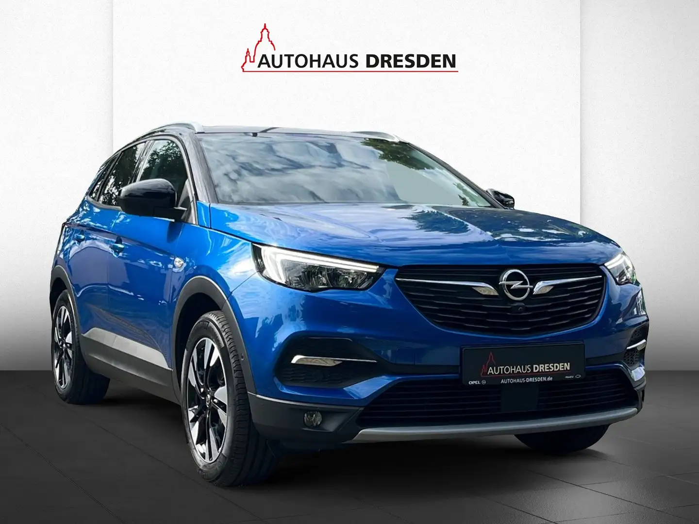 Opel Grandland 1.2 Turbo Elegance FLA 360 ParkAss. Blau - 2