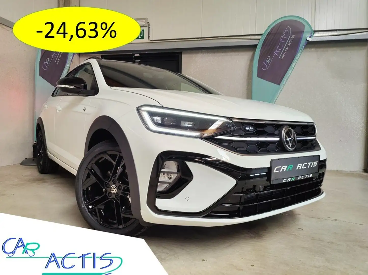Volkswagen Taigo 1.0TSI R-Line DSG - SI.CH - CLIM AUT - CAM - KESSY Blanc - 1