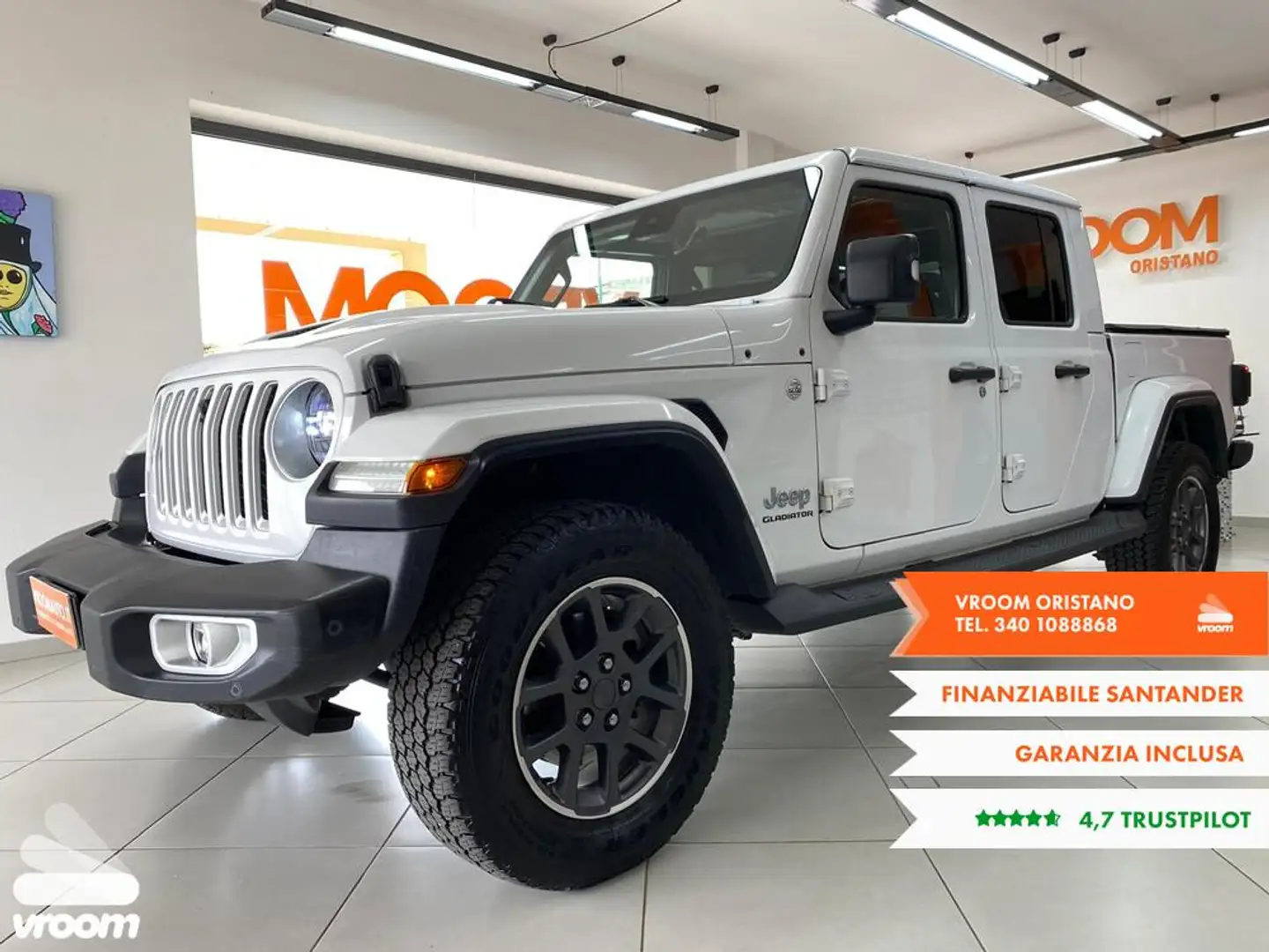 Jeep Gladiator Gladiator 3.0 Diesel V6 Overland Fehér - 2