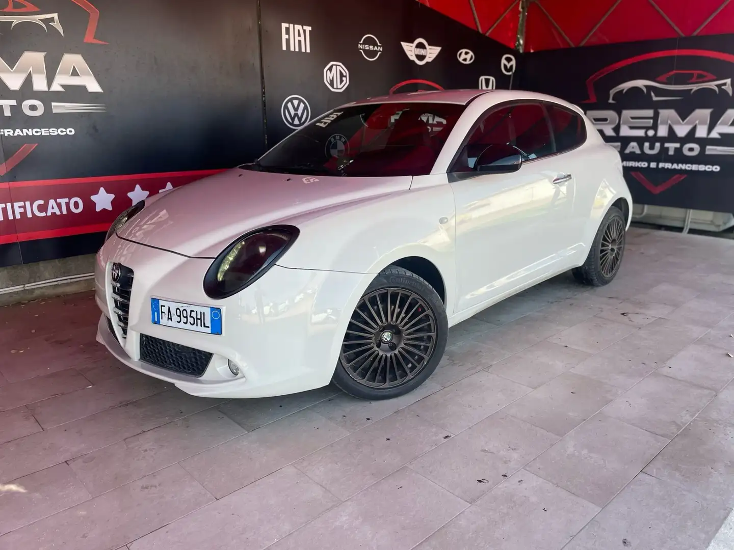 Alfa Romeo MiTo 1.3 JTDm 85 CV S&S Racer Blanc - 1