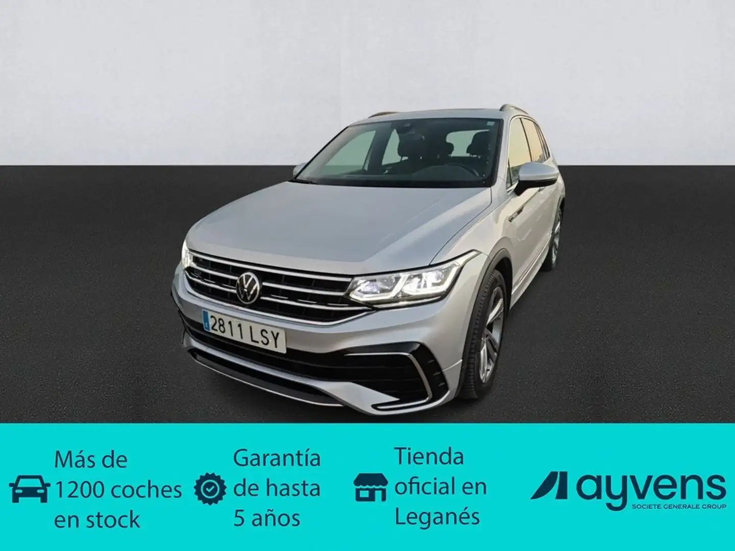 Volkswagen Tiguan 2.0TDI R-Line DSG 110kW Gris - 1