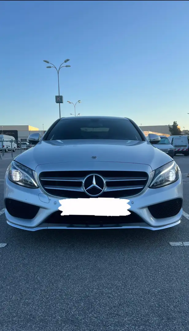 Mercedes-Benz C 180 9G-TRONIC AMG Line Plateado - 1