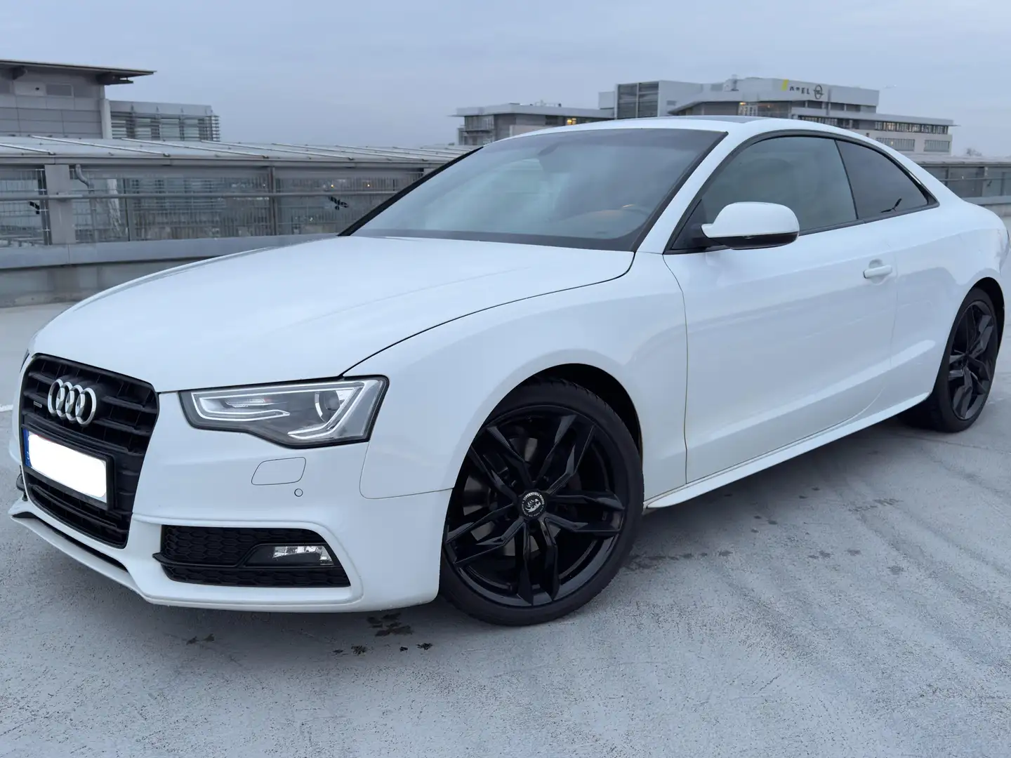 Audi A5 A5 3.0 TDI quattro S tronic S-LINE/NAVI/SHZ/PANO Weiß - 1