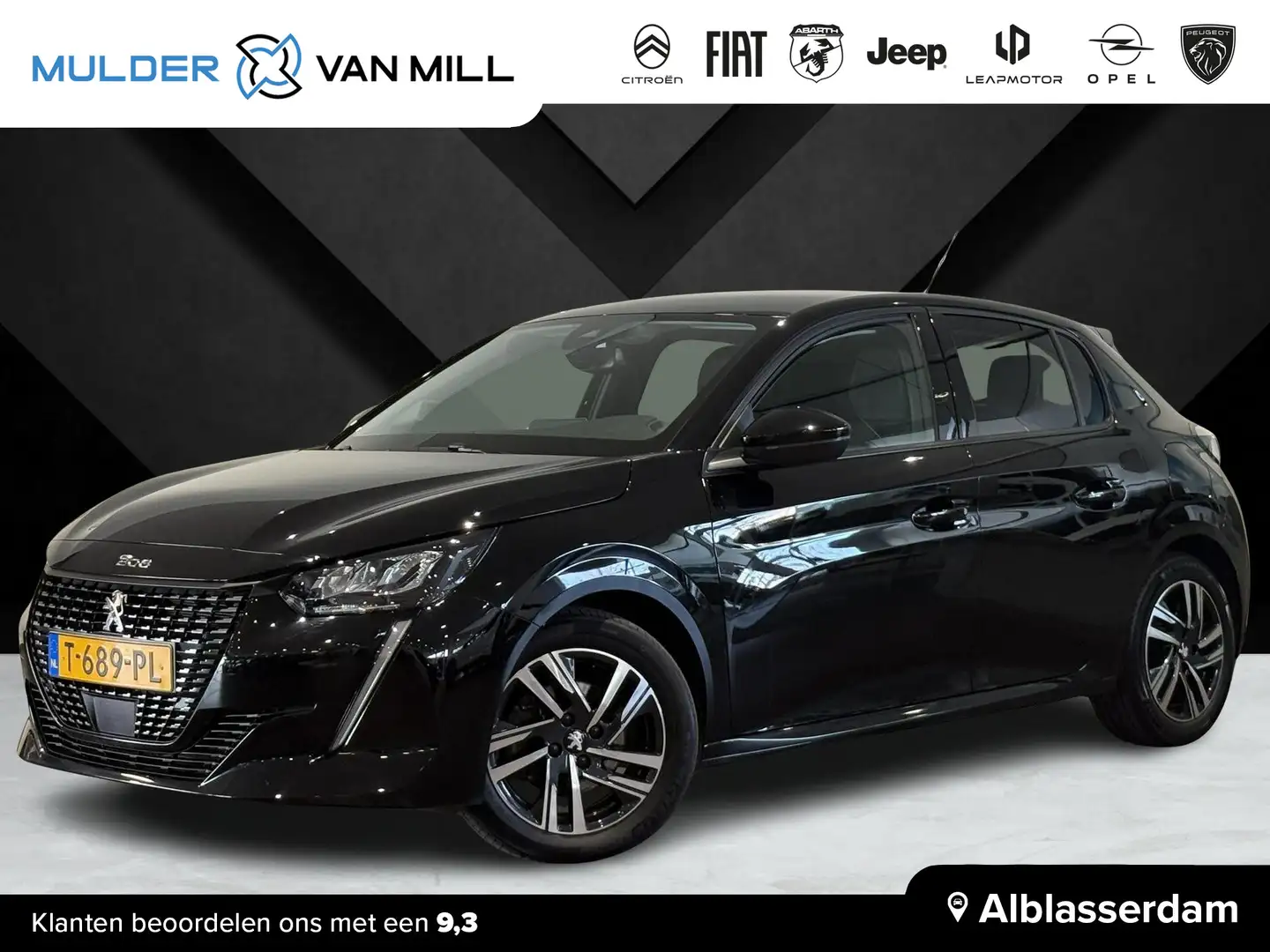 Peugeot 208 Allure Pack 1.2 Turbo 100pk | KEYLESS ENTRY | NAVI Nero - 1